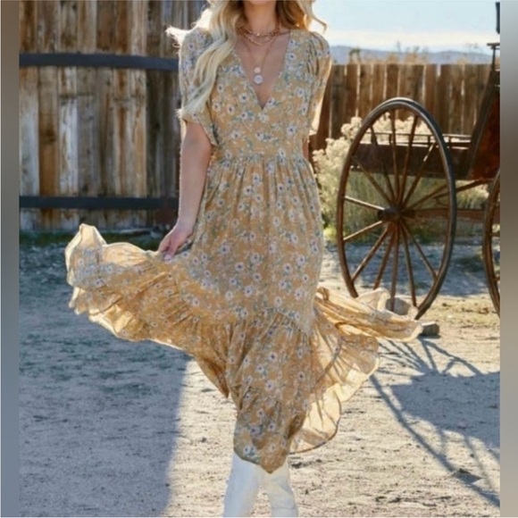 Storia Floral Midi Dress - Picture 5 of 11